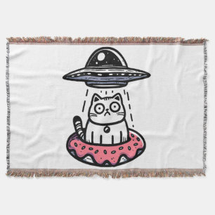 UFO-Doughnut-Katze Decke