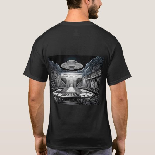 UFO Dreamscape T-Shirt (Rückseite)