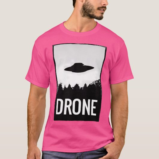 Ufo Drone T-Shirt (Vorderseite)