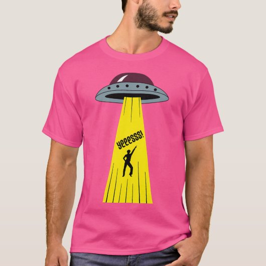 Ufo Entführung T-Shirt (Vorderseite)