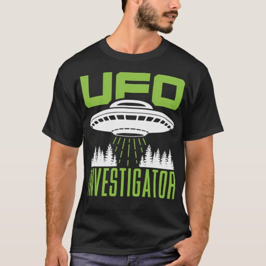 Ufo-Ermittler T-Shirt (Vorderseite)