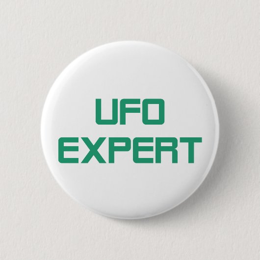 UFO-Experte Button (Vorderseite)