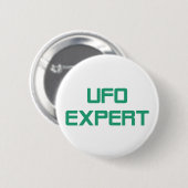 UFO-Experte Button (Vorne & Hinten)