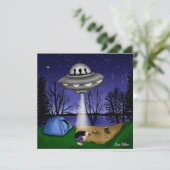 UFO Extraterrestrische Alien der Entführung (Stehend Vorderseite)