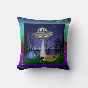 UFO Extraterrestrische Alien der Entführung Kissen