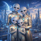 UFO-Familie Puzzle