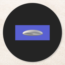 UFO-Feier-Partybedarf Runder Pappuntersetzer