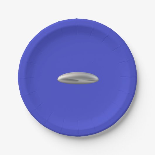 UFO-Feierparty 7-Zoll-Teller Pappteller (Vorderseite)