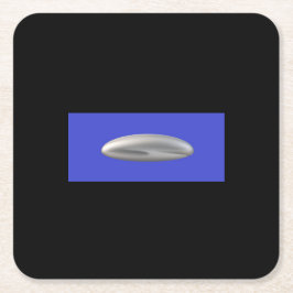 UFO-Feierparty Rechteckiger Pappuntersetzer