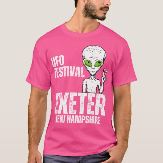 Ufo Festival - Exeter New Hampshire T-Shirt (Vorderseite)