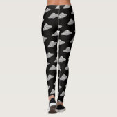 UFO-Fliegende Teller Leggings (Rückseite)
