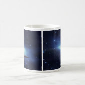 UFO-Flugobjekt im Weltraum Kaffeetasse (Mittel)