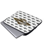 UFO-Flugsauger Laptopschutzhülle (Vorne Knopf)