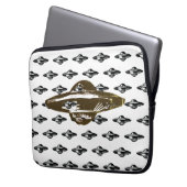 UFO-Flugsauger Laptopschutzhülle (Vorderseite Links)
