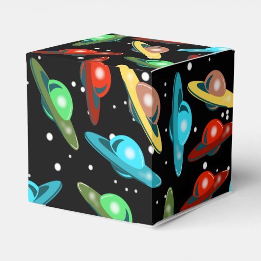 UFO FLYING SAUCER SCFI von Jetpackcorps Geschenkschachtel (Rückseite)