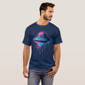 UFO Flying Saucer Vice T-Shirt (Vorne ganz)
