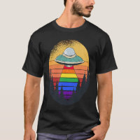 Ufo Flying Saucers LGBT Gay & Lesbian Pride LGBT g