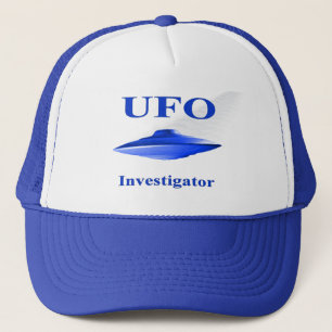 UFO-Forscher-Hut - Blau Truckerkappe