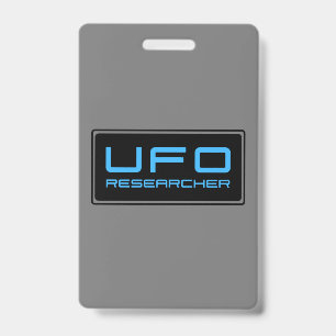 UFO-Forscher Paranormale Außerirdischen Ausweis