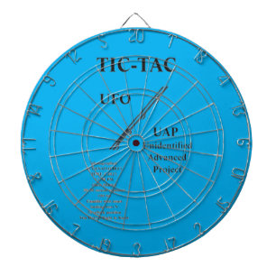 UFO FOTO DARTBOARD DARTSCHEIBE