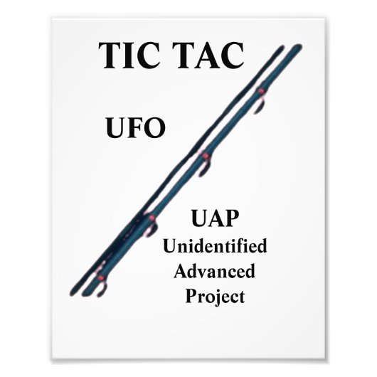 UFO FOTODRUCK (Vorne)