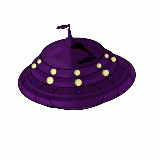 UFO FOTOSKULPTUR MAGNET (Vorne)