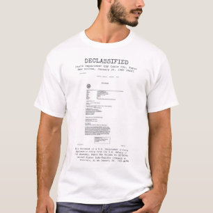 UFO - Freigegeben DOS.UAP C1, PAPUANEWGUINEA 1985 T-Shirt