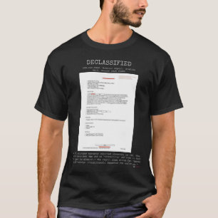 UFO - Freigegeben DOW-UAP-D060, M.R, ARABISCHER GO T-Shirt