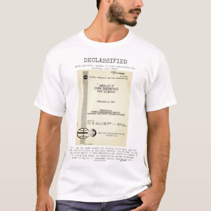 UFO - freigegebenes NASA-UAP-D005, Apollo17 CDFS19 T-Shirt