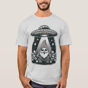 UFO-Gartenzwerg - Skurriles und lustiges Alien-Erl T-Shirt