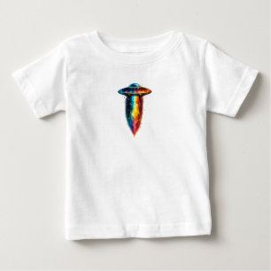 UFO – Geheimnisvolles außerirdisches Raumschiff & Baby T-shirt