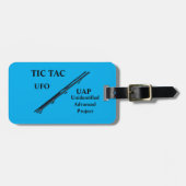 UFO GEPÄCKANHÄNGER (Vorderseite horizontal)