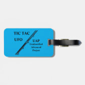 UFO GEPÄCKANHÄNGER (Rückseite horizontal)