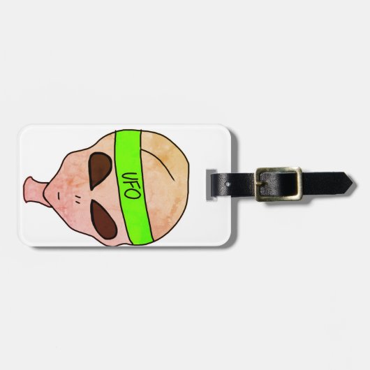 Ufo Gepäckanhänger (Vorderseite horizontal)