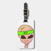 Ufo Gepäckanhänger (Vorderseite vertikal)