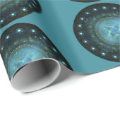 UFO GESCHENKPAPIER (Rolleneckpunkt)