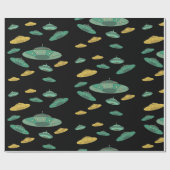 UFO GESCHENKPAPIER (Flach)