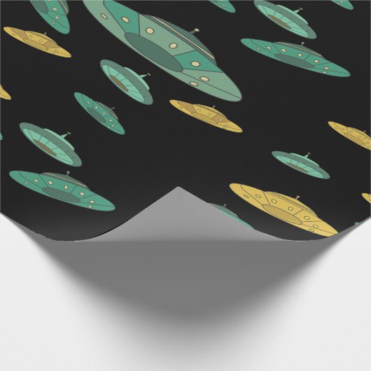 UFO GESCHENKPAPIER (Ecke)