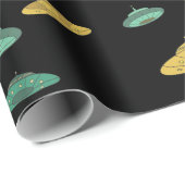 UFO GESCHENKPAPIER (Rolleneckpunkt)