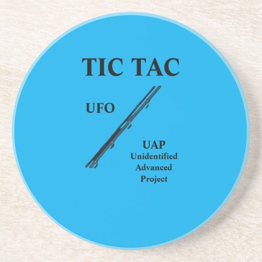 UFO GETRÄNKEUNTERSETZER (Vorne)