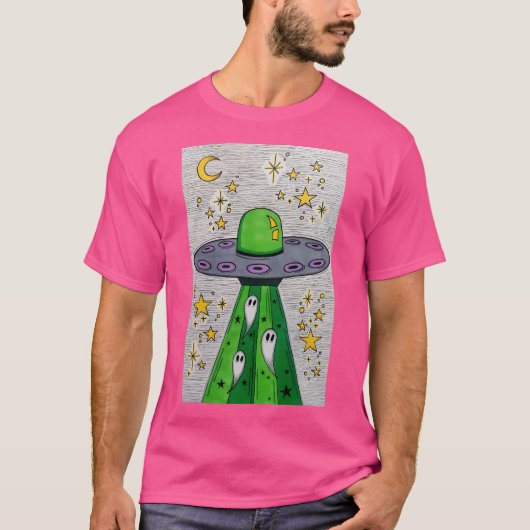 Ufo Ghosts T-Shirt (Vorderseite)