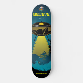 UFO Glaube Skateboard
