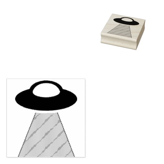 UFO GUMMISTEMPEL (Stempel)