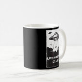 Ufo Haters Club AntiUfo Social for Men Women Kaffeetasse (VorderseiteRechts)