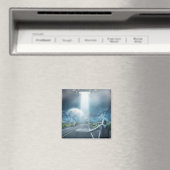 UFO Hitchhiker-Magnet Magnet (In Situ (Geschirrspüler))