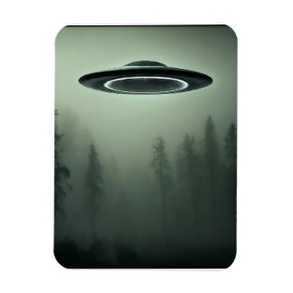 UFO im Nebel Magnet