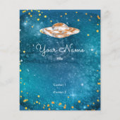 UFO in der Kunstgalaxie Flyer (Vorne)