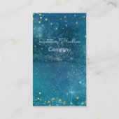 UFO in der Kunstgalaxie Visitenkarte (Rückseite)