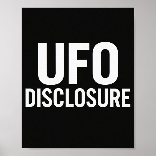 UFO-Informationspaket Poster (Vorne)