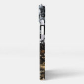 UFO Invasion Camouflage iPhone Case Hülle (Linke Seite)